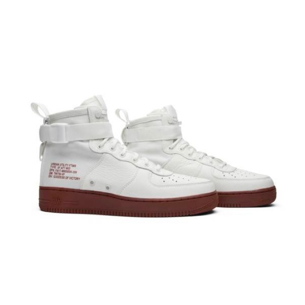Nike SF Air Force 1 Mid Ivory Mars Stone